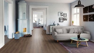 EGGER PRO Classic 8mm Dark Bedollo Walnut EPL175 Laminate Flooring 1.99m² Pack - 3