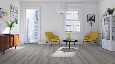 EGGER PRO Classic 8mm Light Grey Sherman Oak EPL205 Laminate Flooring 1.99m² Pack