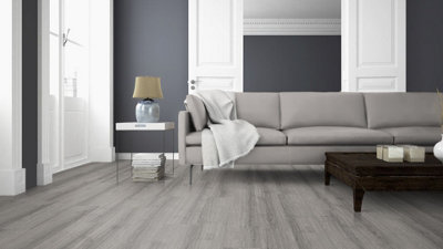 EGGER PRO Classic 8mm Light Grey Sherman Oak EPL205 Laminate Flooring 1.99m² Pack - 6