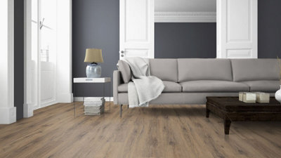 EGGER PRO Classic 8mm Parquet Oak Dark EPL019 Laminate Flooring 1.99m² Pack - 7