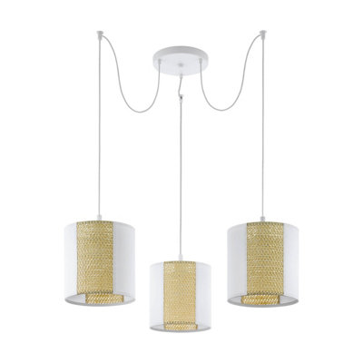 EGLO 3 Set Pendant E27 White ARNHEM (21)