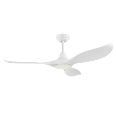 Eglo Cirali 132cm 3 Blade Indoor Ceiling Fan DC Motor, LED Light, 5 Speed Remote Control, Tunable White, Reversible Function