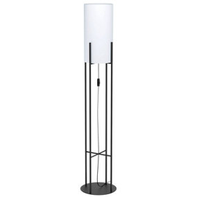 EGLO Floor Lamp Black/White GLASTONBURY (21)