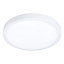 EGLO Fueva 5 White Round Integrated LED Flush Light, 3000K, (D) 28.5