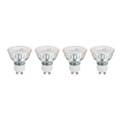 Eglo GU10 5W Clear Lightbulb 3000K - Pack of 4