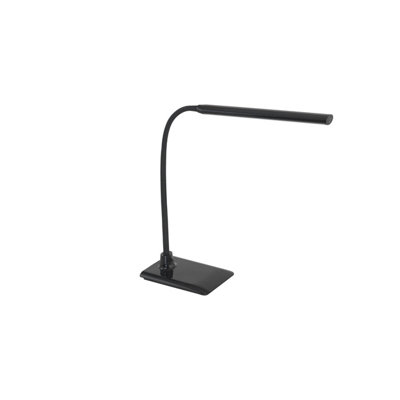 EGLO Laroa Black Minimalist LED Touch Dimmer Table Lamp