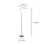 EGLO Laroa White Metal 4 Step Touch Dimming Integrated LED Floor Lamp, (L) 53.5cm