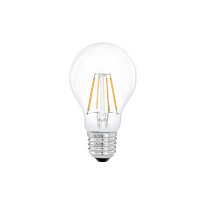 Eglo LED E27 Clear Lightbulb 2700K - Pack of 4