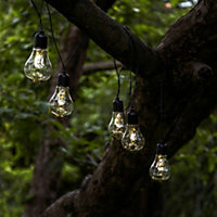 EGLO Libisa LED 4.5 Meter Black Transparent Outoor Fairy Lights
