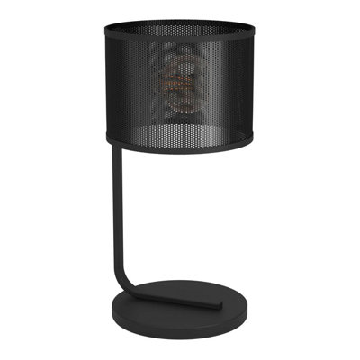 EGLO MANBY Black Steel Table Lamp