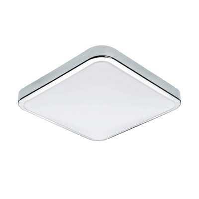EGLO Manilva 1 LED White/Chrome Square Wall Light