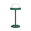 EGLO Meggiano Modern Green & White RGB Touch Dimmer Table Lamp