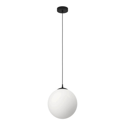 EGLO Rondo 3 IP20 Globe Opal Minimilast Pendant Light