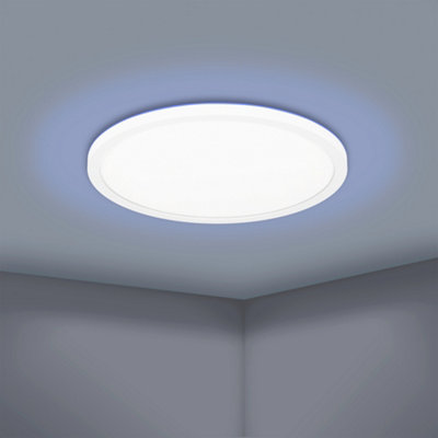 EGLO connect LED plafondlamp Rovito-Z, zwart, 57 x 30 cm