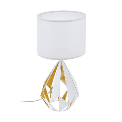 EGLO Table Lamp White/Gold CARLTON 5 (21)