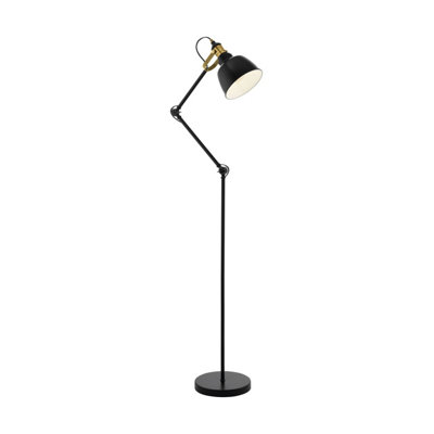 Bronze metal floor deals lamp