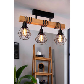 Industrial pendant store lighting b&q