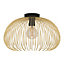 EGLO Venezuela Gold Wire Ceiling Light, IP20, E27, Stylish Art-Deco Design - (D) 385mm