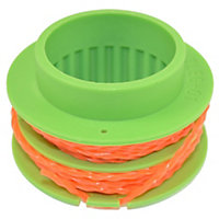 EGO Grass Strimmer/Trimmer Spool and Dual Line 2.4mm x 4.5m Twisted Line by Ufixt