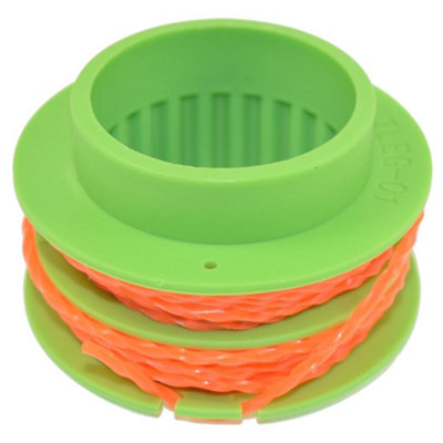 EGO Grass Strimmer/Trimmer Spool and Dual Line 2.4mm x 4.5m Twisted ...