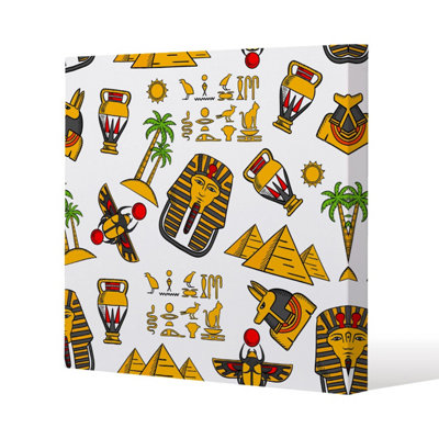 Egypt (Canvas Print) / 61 x 61 x 4cm Price Comparisons | Compare The Build