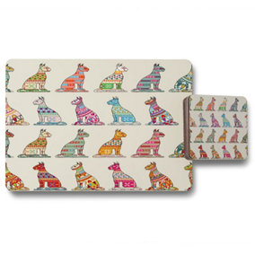 Egyptian Cats (Placemat & Coaster Set) / Default Title