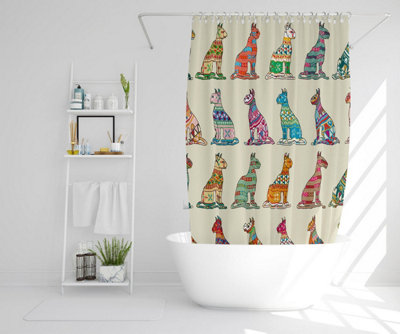 Egyptian Cats (Shower Curtain) / Default Title