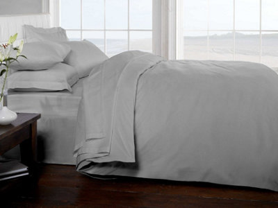 Egyptian Combed Cotton Duvet Cover DIY at B&Q