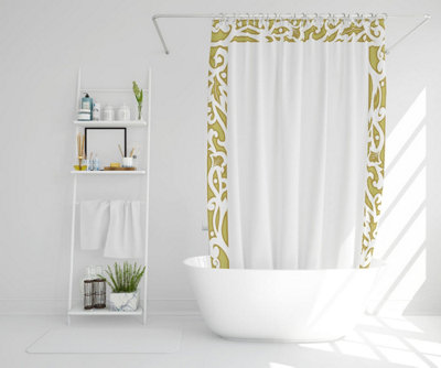 Egyptian Hieroglyphs Golden Border (Shower Curtain) / Default Title Price Comparisons | Compare The Build
