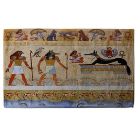 Egyptian Mythelogical Drawings (Bath Towel) / Default Title