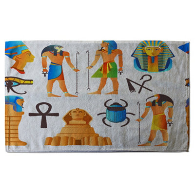 Egyptian Mythological Signs (Bath Towel) / Default Title