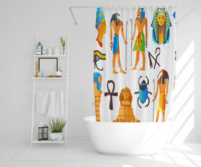 Egyptian Mythological Signs (Shower Curtain) / Default Title Price Comparisons | Compare The Build
