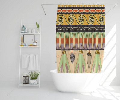Egyptian pattern (Shower Curtain) / Default Title Price Comparisons | Compare The Build