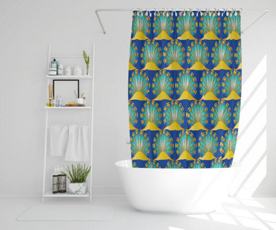 Egyptian style motif (Shower Curtain) / Default Title Price Comparisons | Compare The Build