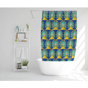 Egyptian style motif (Shower Curtain) / Default Title