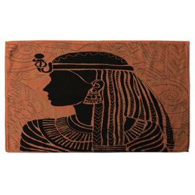 Egyptian Women on Orange (Kitchen Towel) / Default Title
