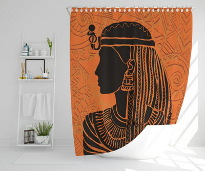 Egyptian Women on Orange (Shower Curtain) / Default Title Price Comparisons | Compare The Build