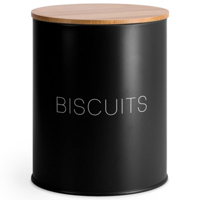 EHC Biscuit Tin Airtight, Cookie Jar Container, Biscuit Barrel