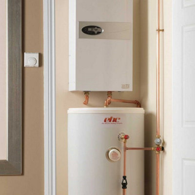 EHC Comet Electric Boiler 12kW and Direct Cylinder 150L