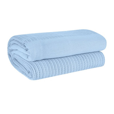 Blue store cellular blanket