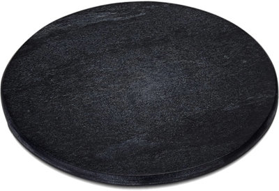 Ehc Large Cheese Board Chopping Board for Kitchen, Serving Board Platter Tray, Marble Black 30cm Chapati Board