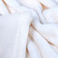 EHC Luxury Super Soft Fluffy Snugly Solid Flannel Fleece Blanket or Sofa Throw, Cream 200cm x 240cm