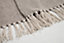 EHC Natural Cotton Two Tone Herringbone Sofa Arm Chair Bedspread Settee King Size Throw, Beige - 225 x 250 cm