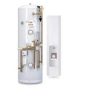EHC Slim Jim 10kW and Indirect Pre-Plumbed Electric Boiler 180L