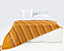EHC Soft & Lightweight Indian Kerala Pattern Striped Cotton Single Bed Throw - Yellow, 150 x 200 cm