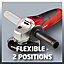 Einhell 115mm Angle Grinder 500W Corded Electric With Spindle Lock - TC-AG 115