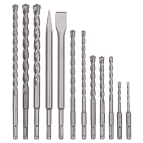 Einhell 12pc SDS Plus Drill & Chisel Set