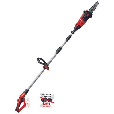 Einhell 17cm Power X-Change Cordless High Reach Chainsaw Polesaw Up to 2.77 Metres - GE-LC 18 Li T-Solo - Body Only