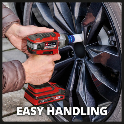 Einhell 18/230 IMPAXXO 18v PXC Brushless 1/2" Impact Wrench + 9pc Socket Set
