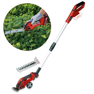 Einhell 18v Cordless Grass Shear Pruner Hedge Cutter GE-CG + 4AH ...